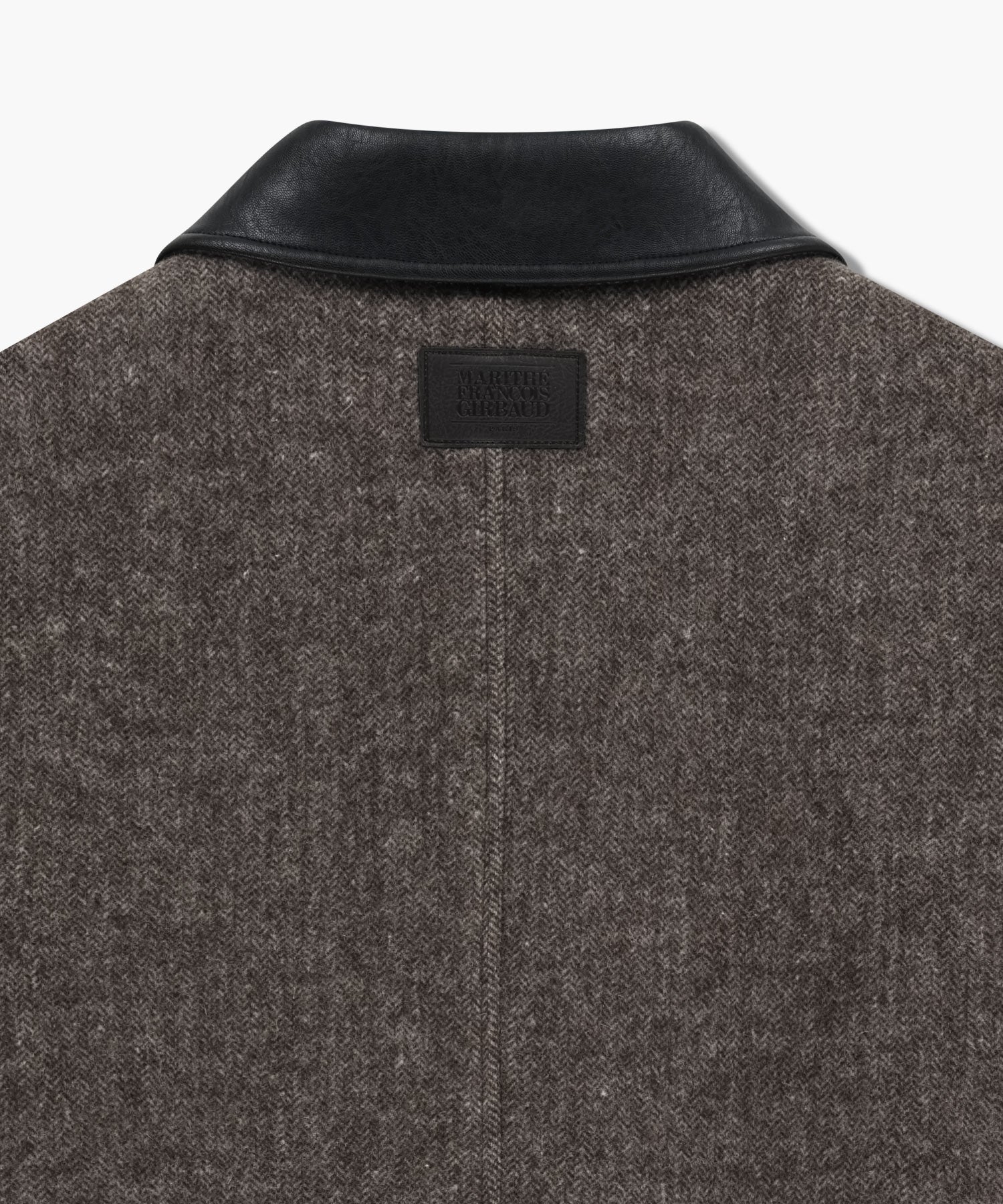 Marithe & Francois Girbaud - Collar Point Half Coat (Brown) product image 15 | TRAB K-Fashion Australia