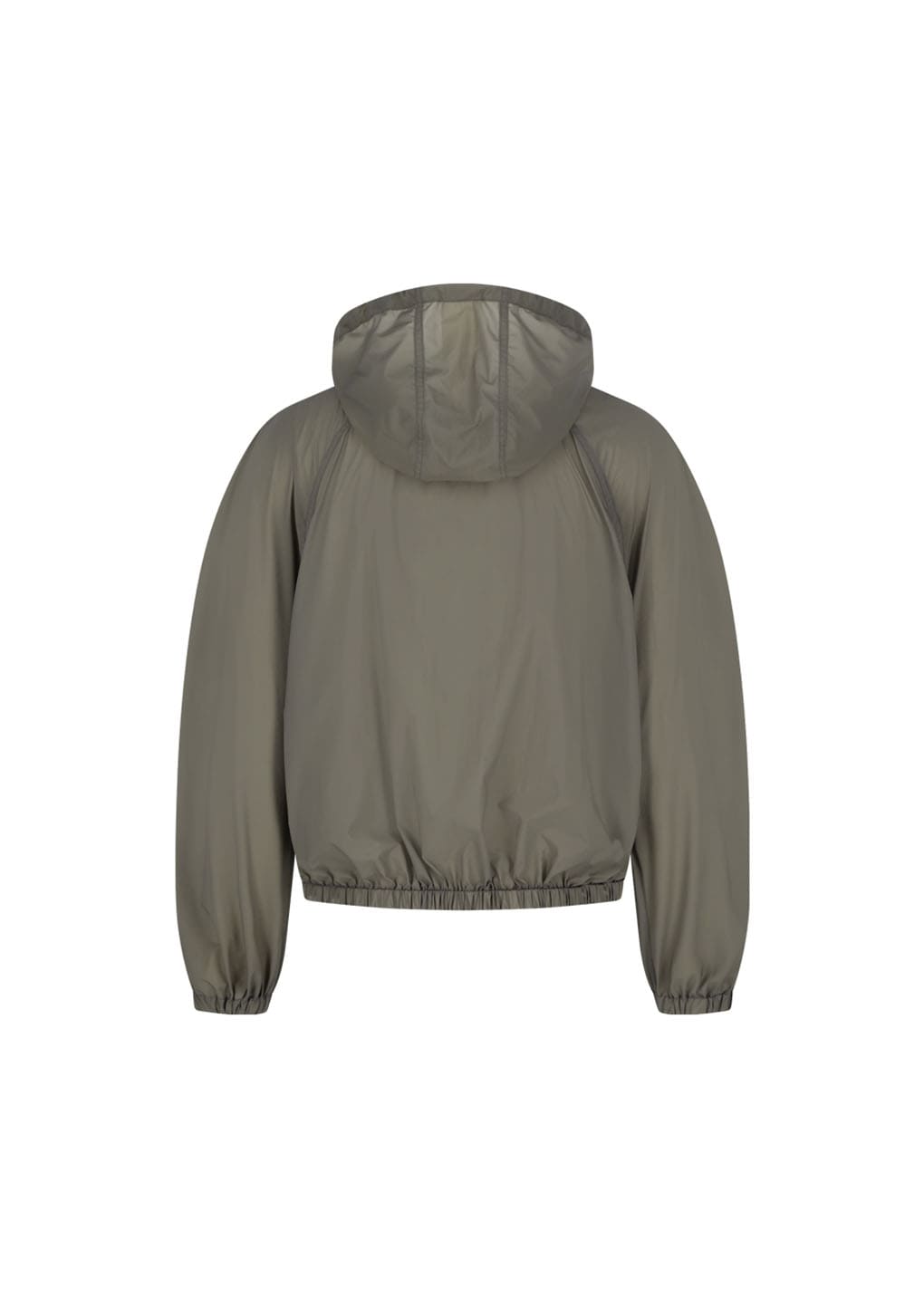 Amomento - Nylon Raglan Hooded Jumper (Khaki) product image 7 | TRAB K-Fashion Australia