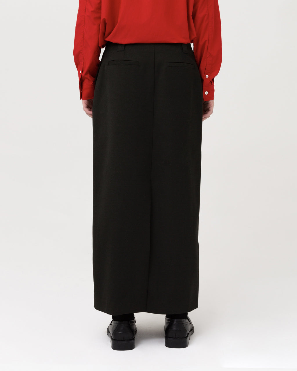 Brownyard - Long H Line Skirt (Black) product image 2 | TRAB K-Fashion Australia
