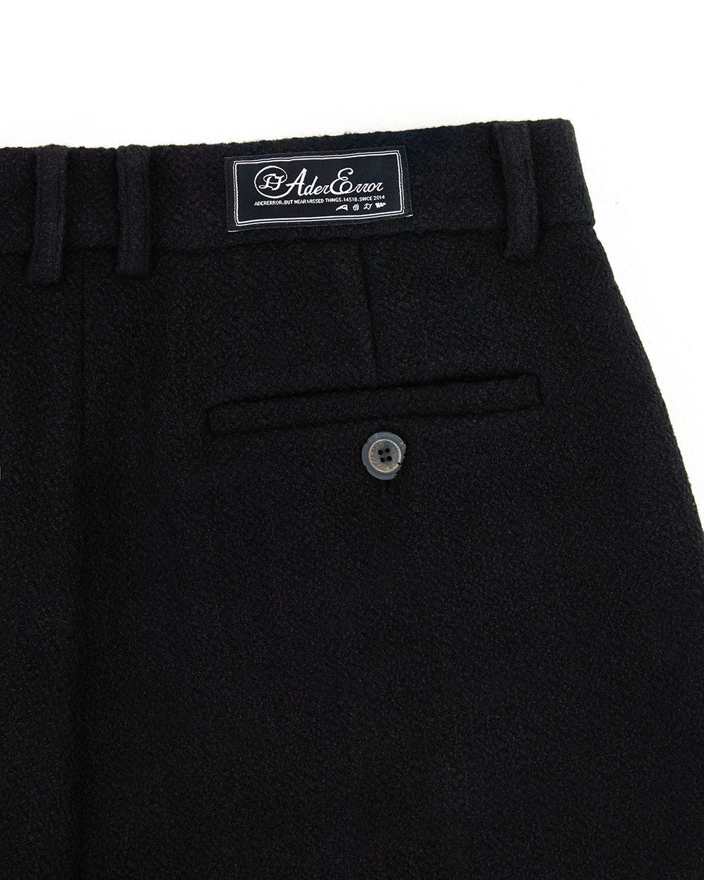 Ader Error - Aldin slacks (Noir) product image 8 | TRAB K-Fashion Australia