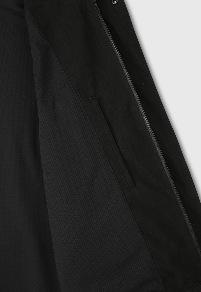 Tonywack - Washed C/P Utility Pocket Zip Jacket (Matt Black) product image 12 | TRAB K-Fashion Australia
