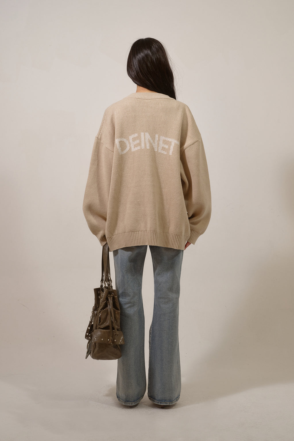 Deinet - Ripped Damage Boots Cut Denim (Blue) product image 3 | TRAB K-Fashion Australia