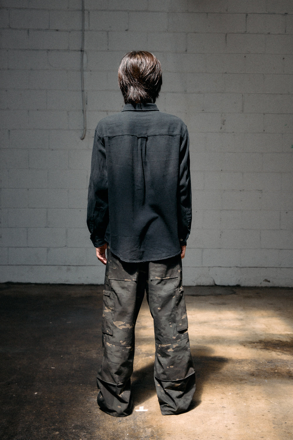 Hatchingroom - Fatigue Over Pants Ripstop Black (Camo) product image 10 | TRAB K-Fashion Australia