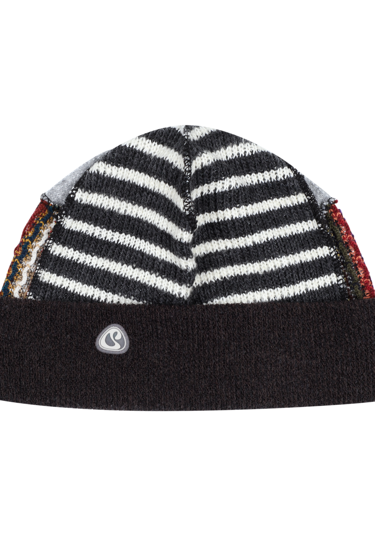 Coyseio - Patchwork Beanie (Brown) product image 2 | TRAB K-Fashion Australia