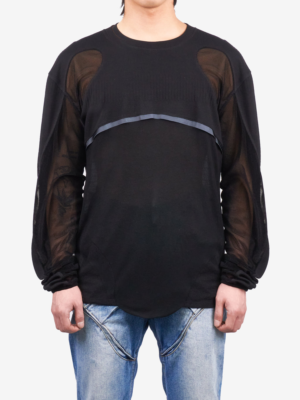 Juntae Kim - Panelled Corset Long Sleeve (OC2) product image 1 | TRAB K-Fashion Australia