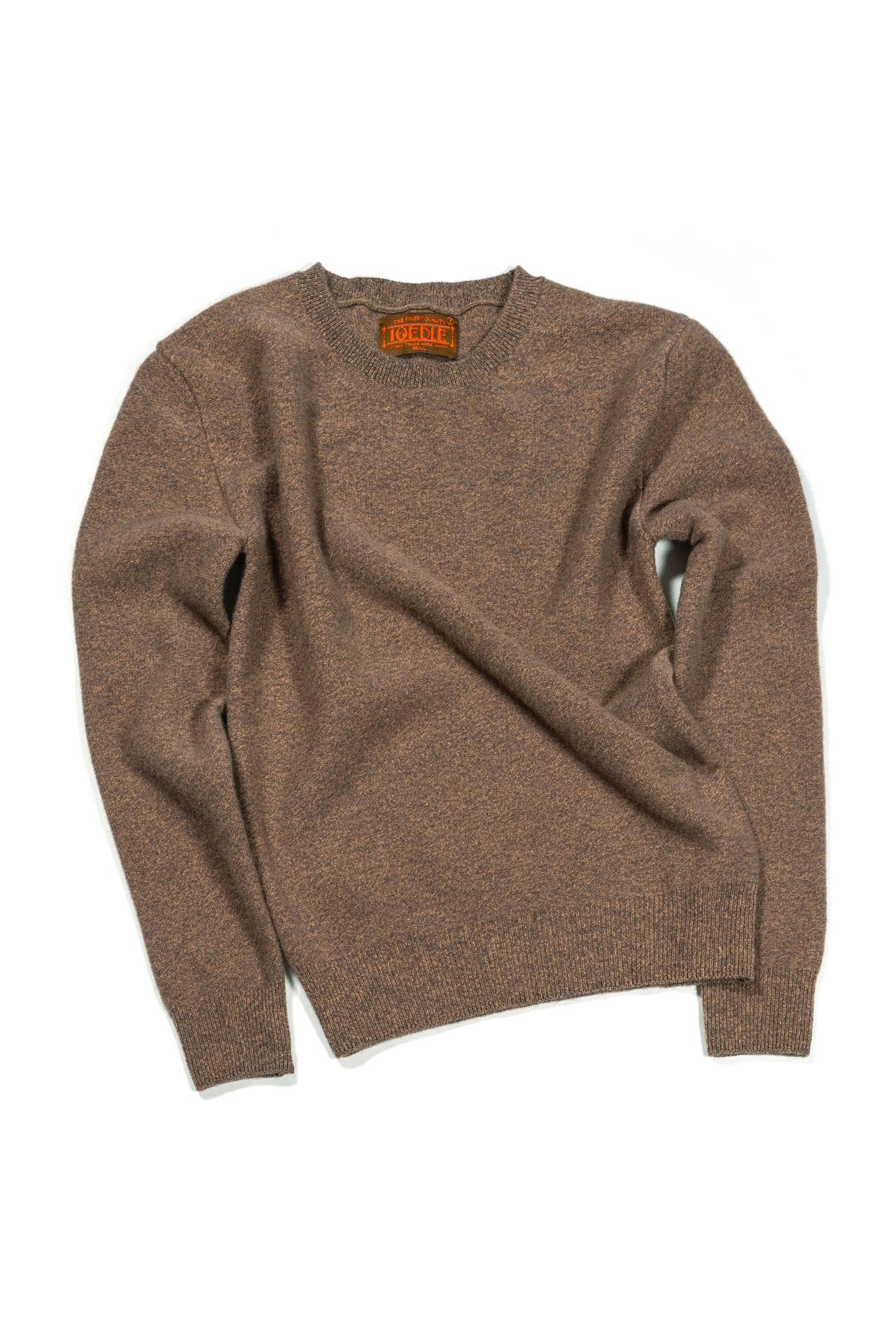 Ioedle - Cashmere Round Neck Knit Pullover (Brown) product image 1 | TRAB K-Fashion Australia