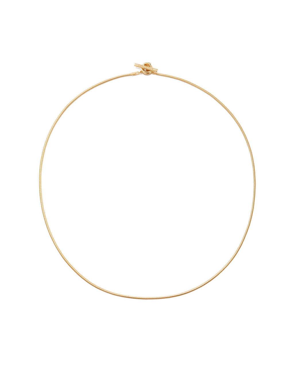 Numbering - Coil Toggle Snake Chain Necklace #8703 product image 7 | TRAB K-Fashion Australia