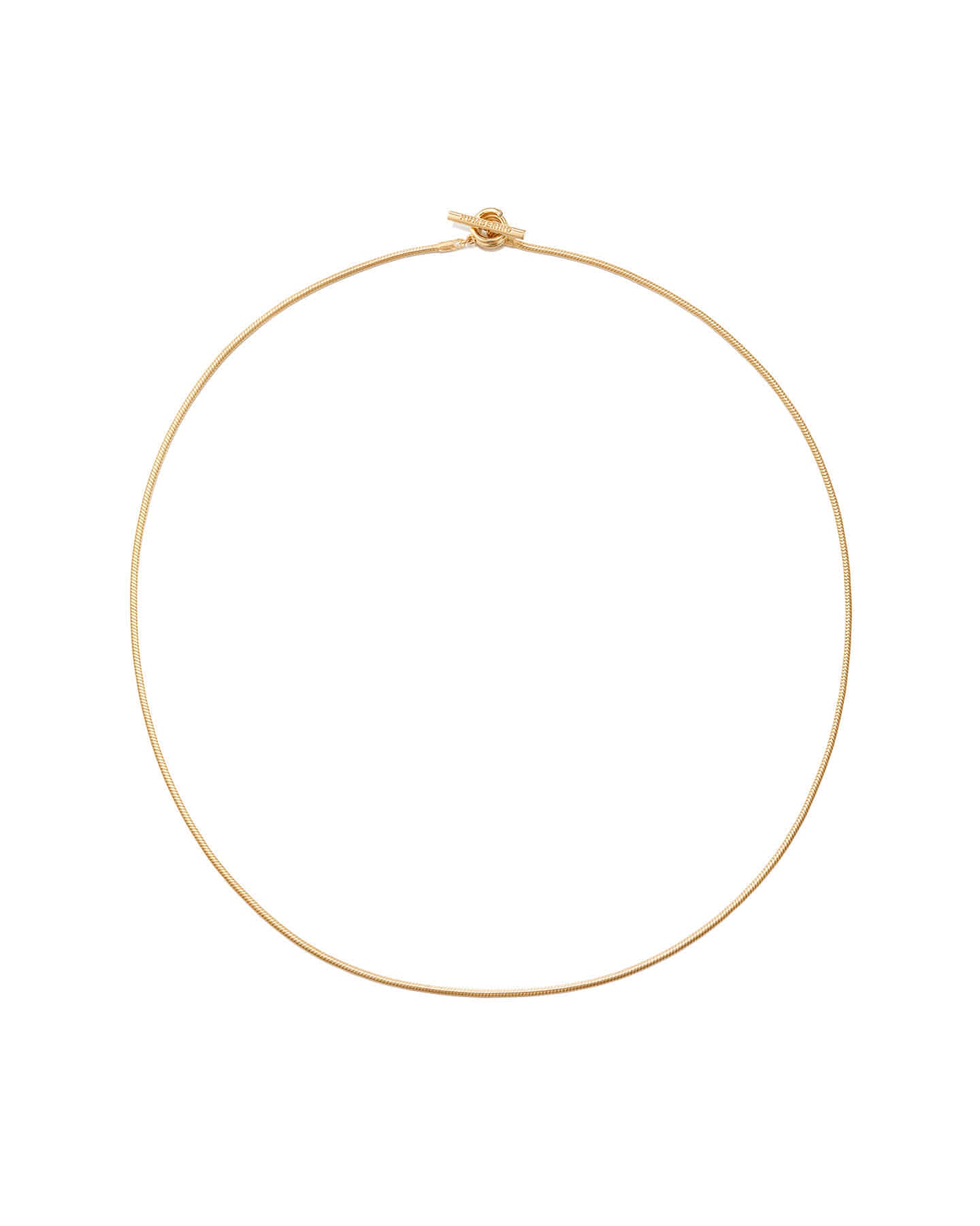 Numbering - Coil Toggle Snake Chain Necklace #8703 product image 7 | TRAB K-Fashion Australia