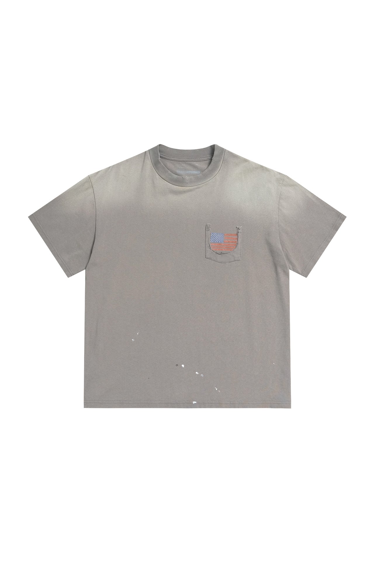 STU - Usa Flag T-shirt (Beige) product image 12 | TRAB K-Fashion Australia