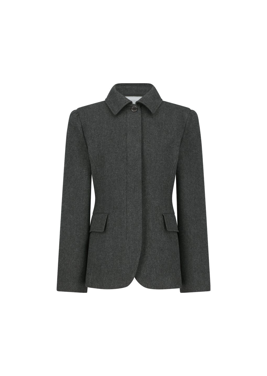 Amomento - Padded wool jacket (Charcoal) product image 8 | TRAB K-Fashion Australia