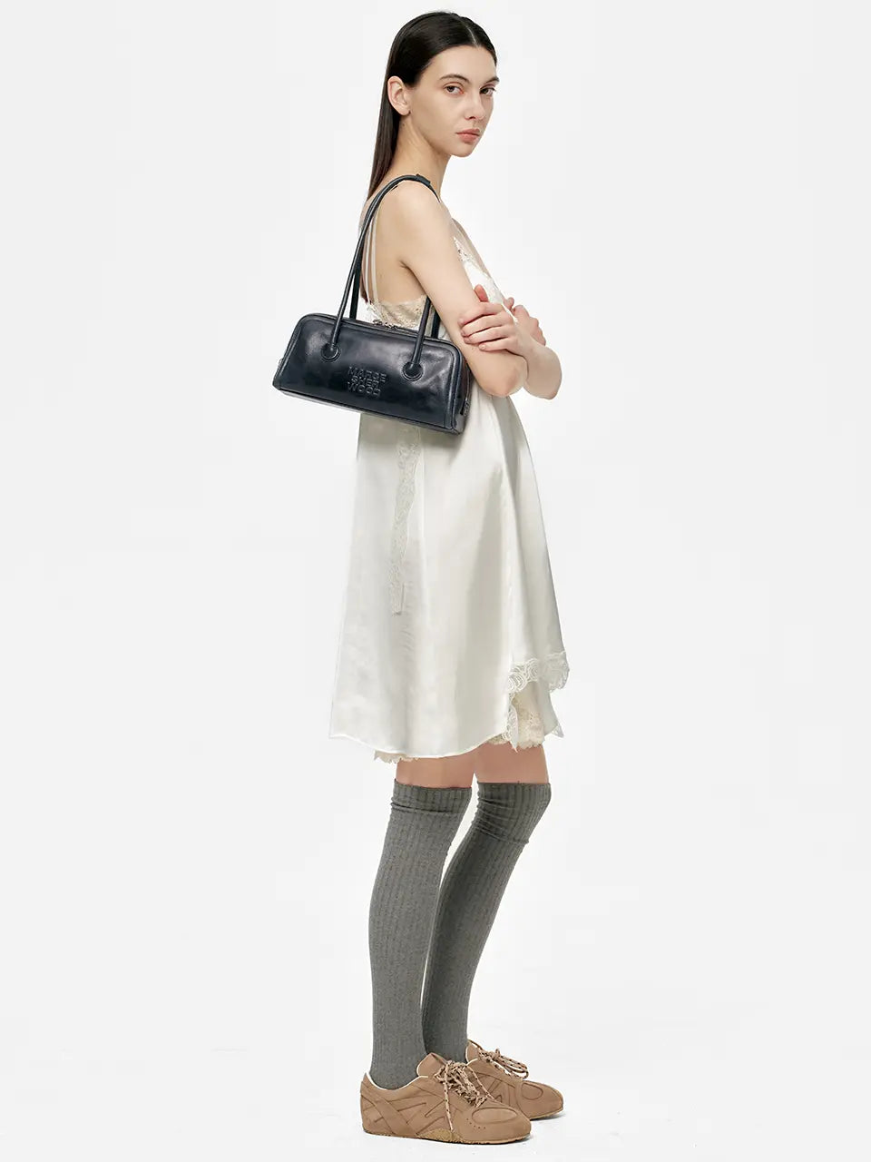 Marge Sherwood - Soft Boston Ew (Navy Pull-Up) product image 3 | TRAB K-Fashion Australia