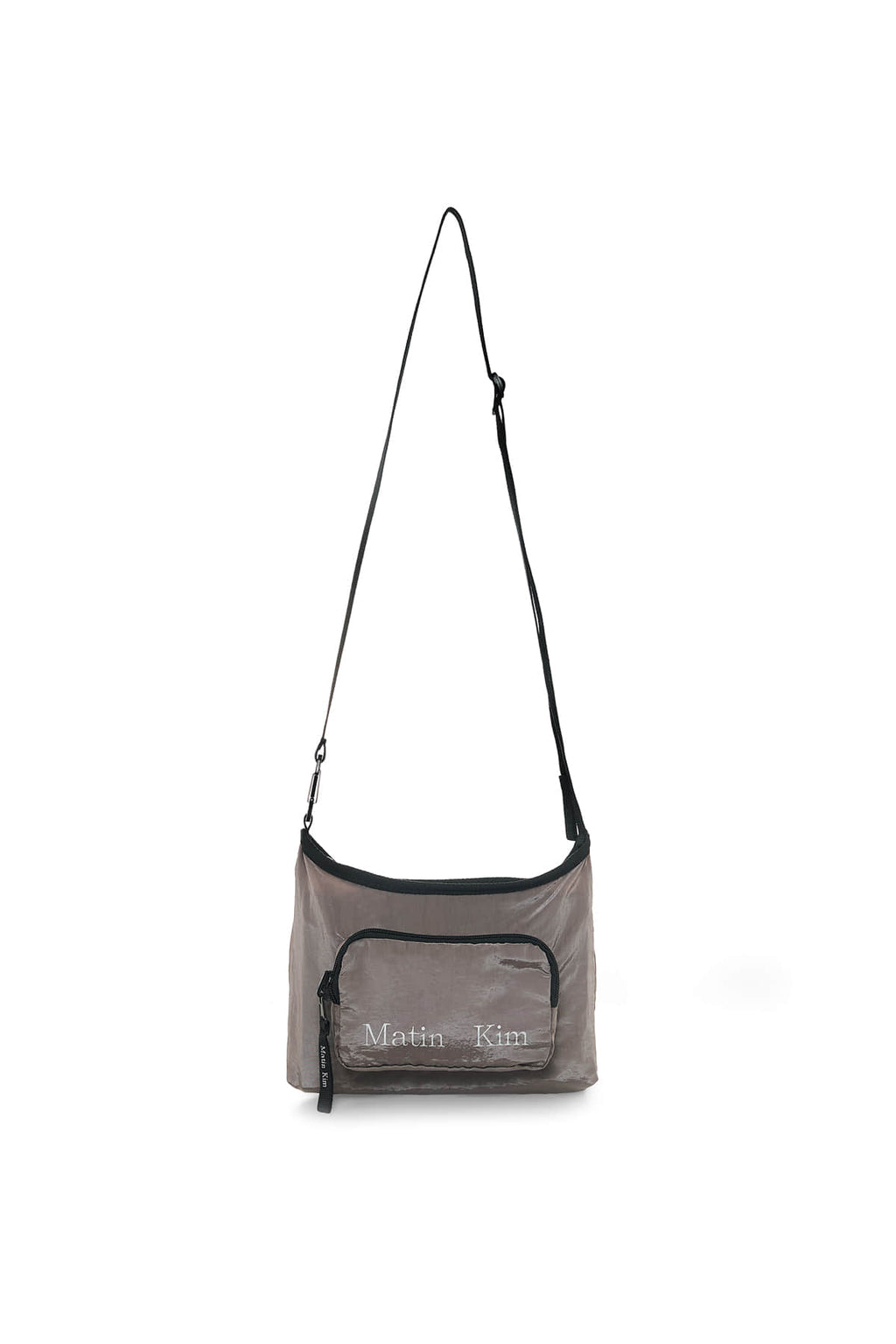 Matin Kim - Packable Cross Pocket Bag (Grey) product image 1 | TRAB K-Fashion Australia