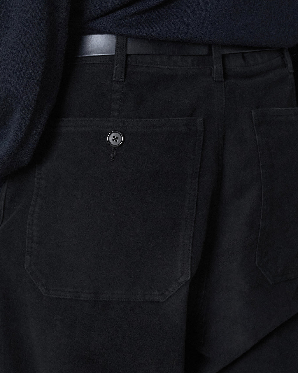 Brownyard - Moleskin French Work Pants (Black) product image 5 | TRAB K-Fashion Australia