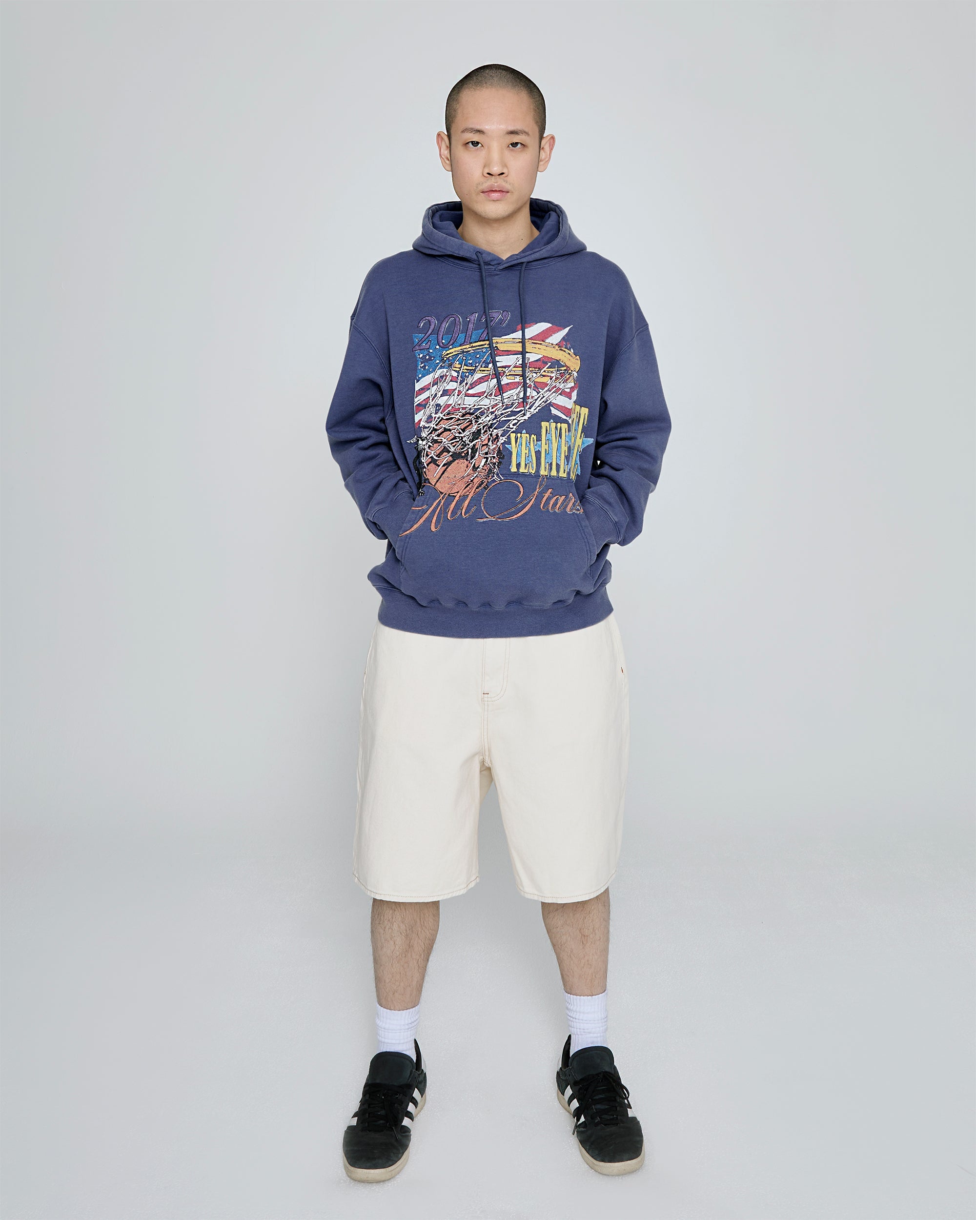 yeseyesee - Y.E.S Goal In Hoodie (Cobalt Blue) product image 6 | TRAB K-Fashion Australia