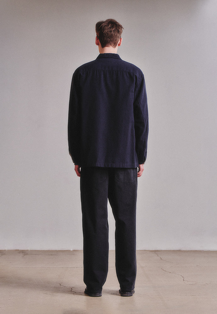 Art if acts - SILK NEP Work Jacket_Japanese Fabric (Deep Navy) product image 5 | TRAB K-Fashion Australia