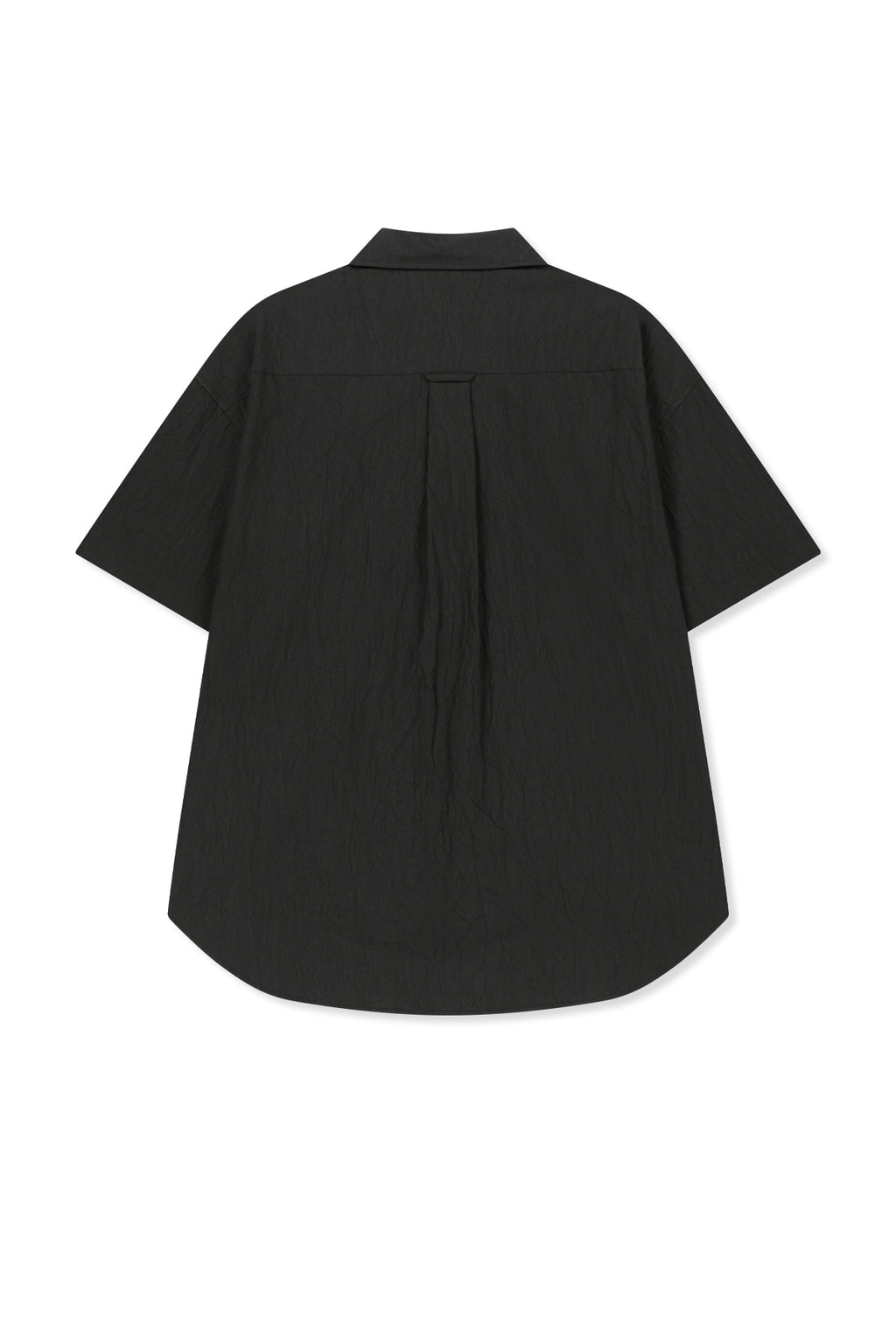 Matin Kim - Small Logo Over Fit Shirt (Charcoal) product image 2 | TRAB K-Fashion Australia