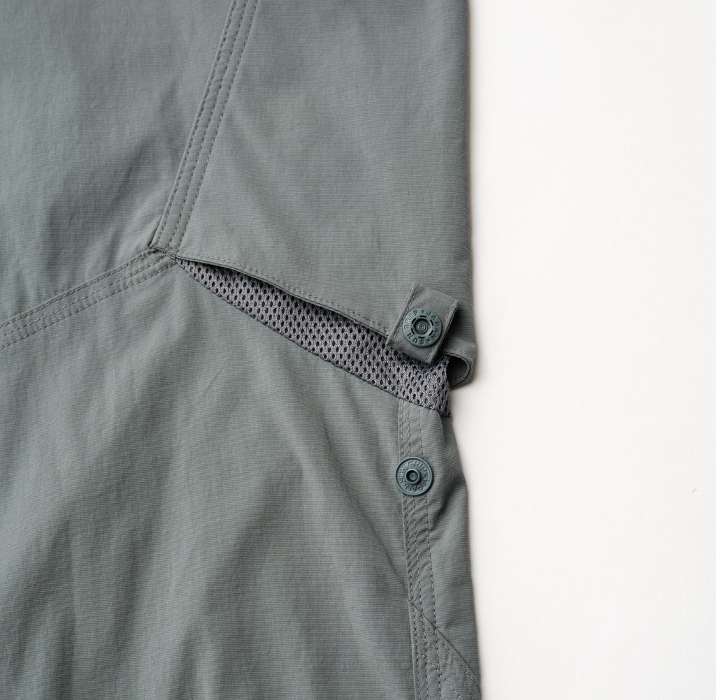 San San Gear - Snap Stretch Pants (Green Grey) product image 7 | TRAB K-Fashion Australia