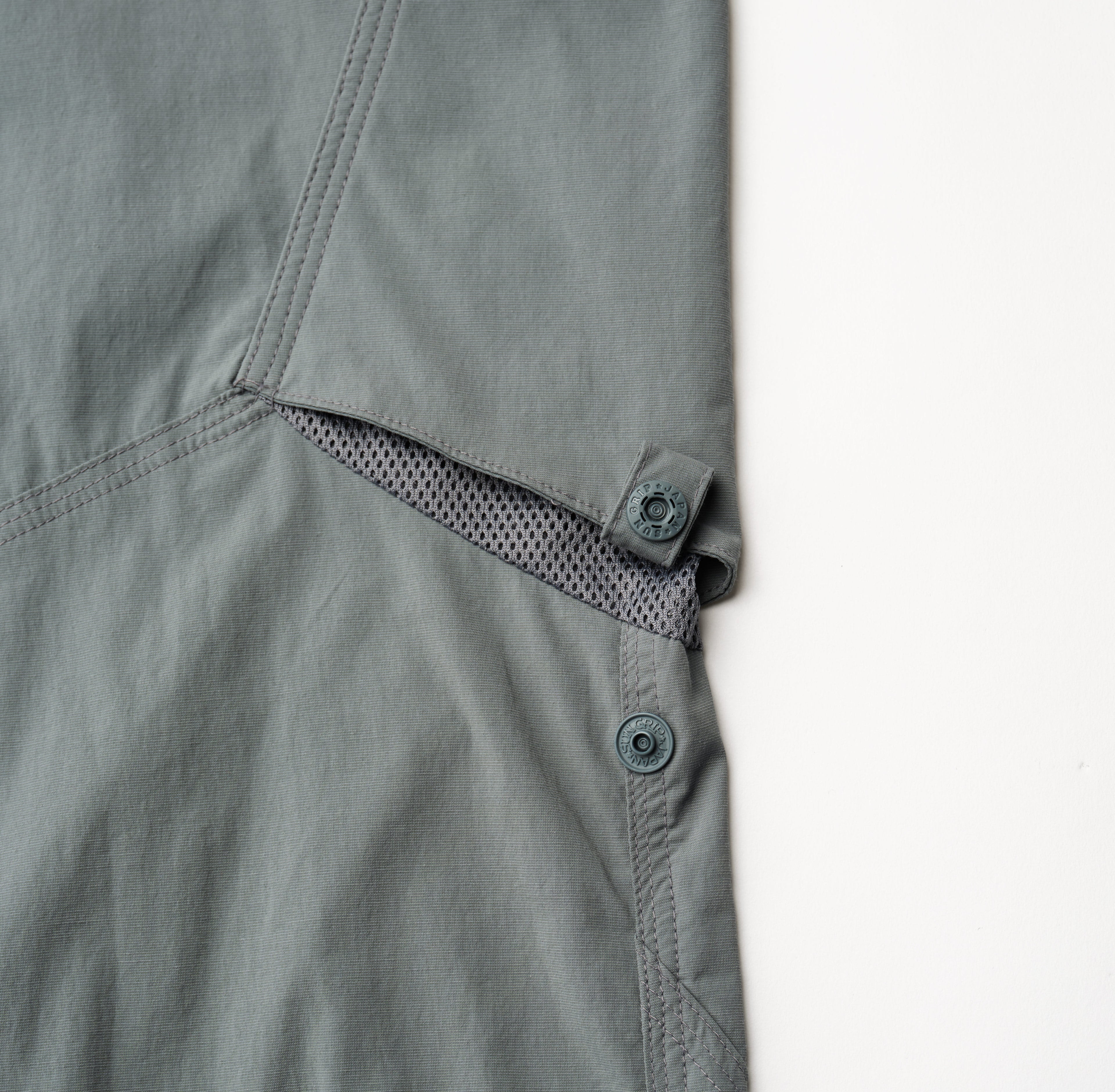 San San Gear - Snap Stretch Pants (Green Grey) product image 7 | TRAB K-Fashion Australia