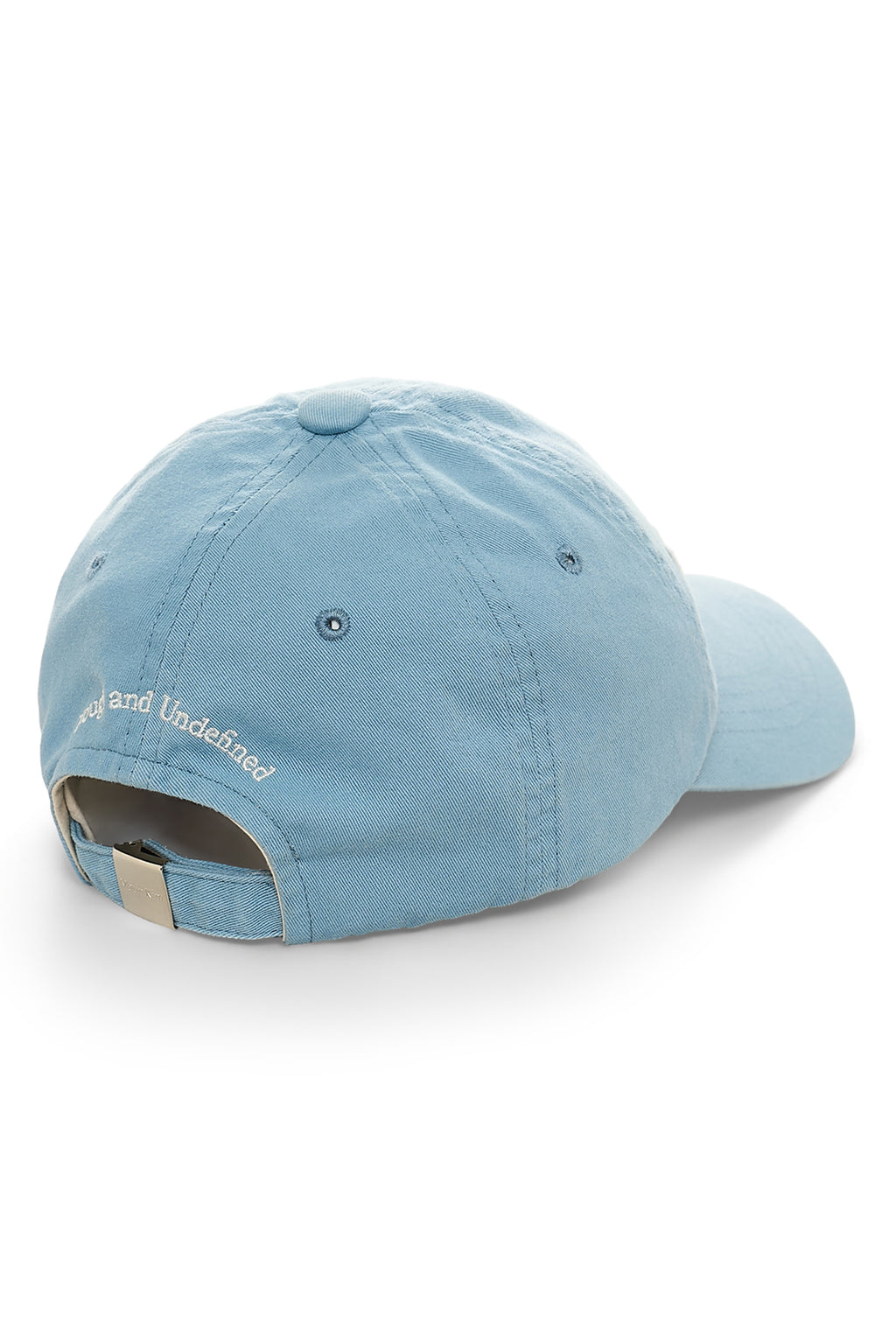Matin Kim - Applique Felt Logo Ball Cap (Light Blue) product image 3 | TRAB K-Fashion Australia