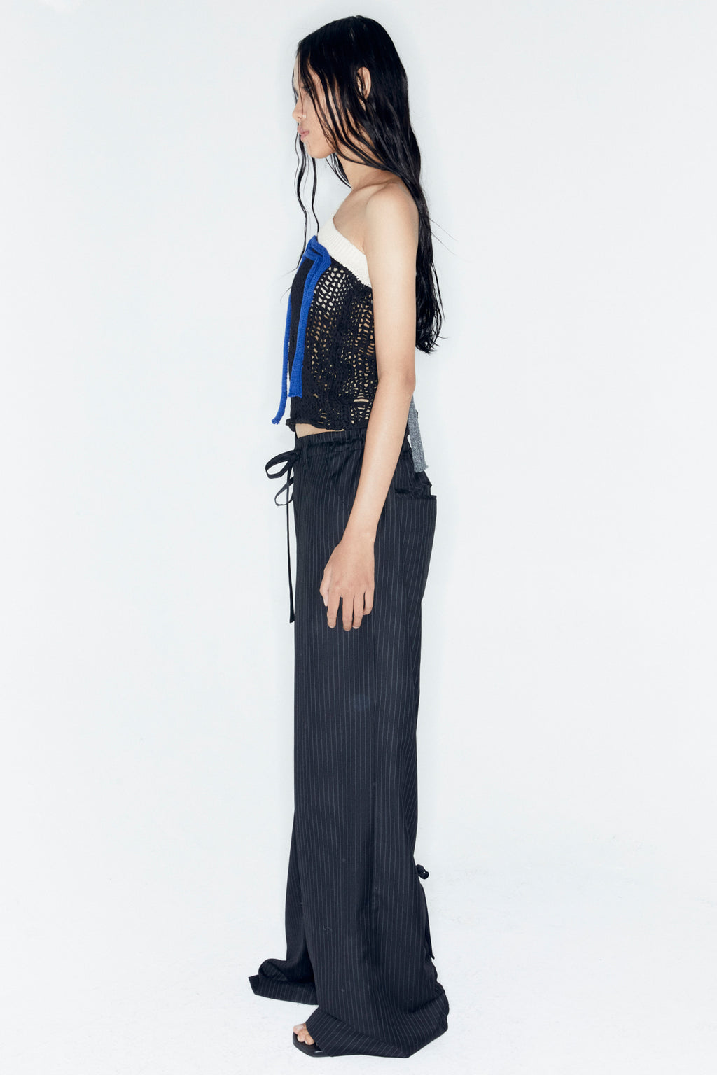 Andersson Bell - Adsb X Ottolinger One Shoulder Knit (Black) product image 4 | TRAB K-Fashion Australia