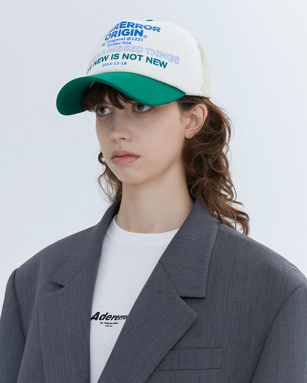 Ader Error - Og; Diagonal @1221 (Green) product image 6 | TRAB K-Fashion Australia