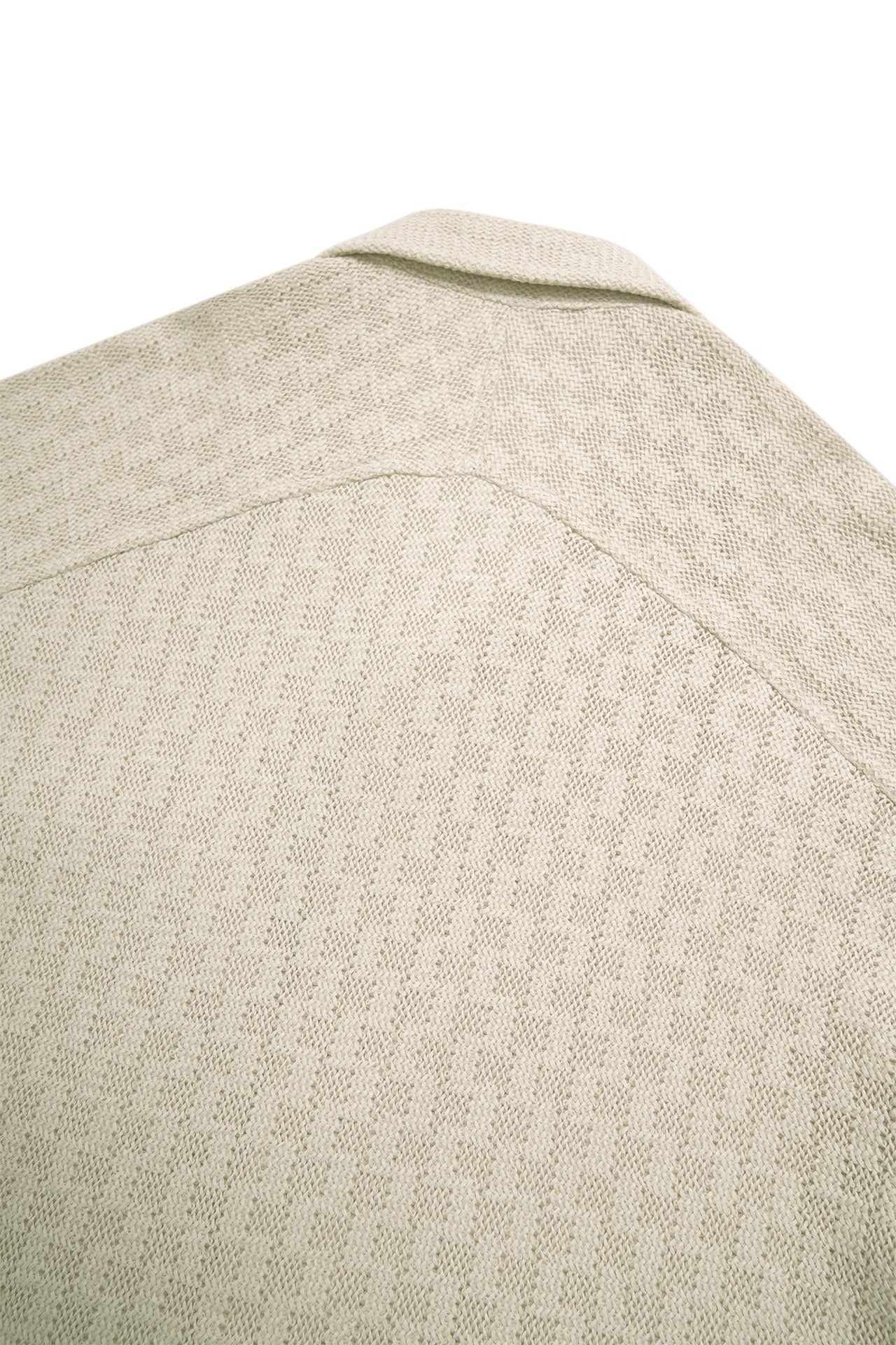 STU - Back Raglan Jacquard Shirt (Ivory) product image 18 | TRAB K-Fashion Australia