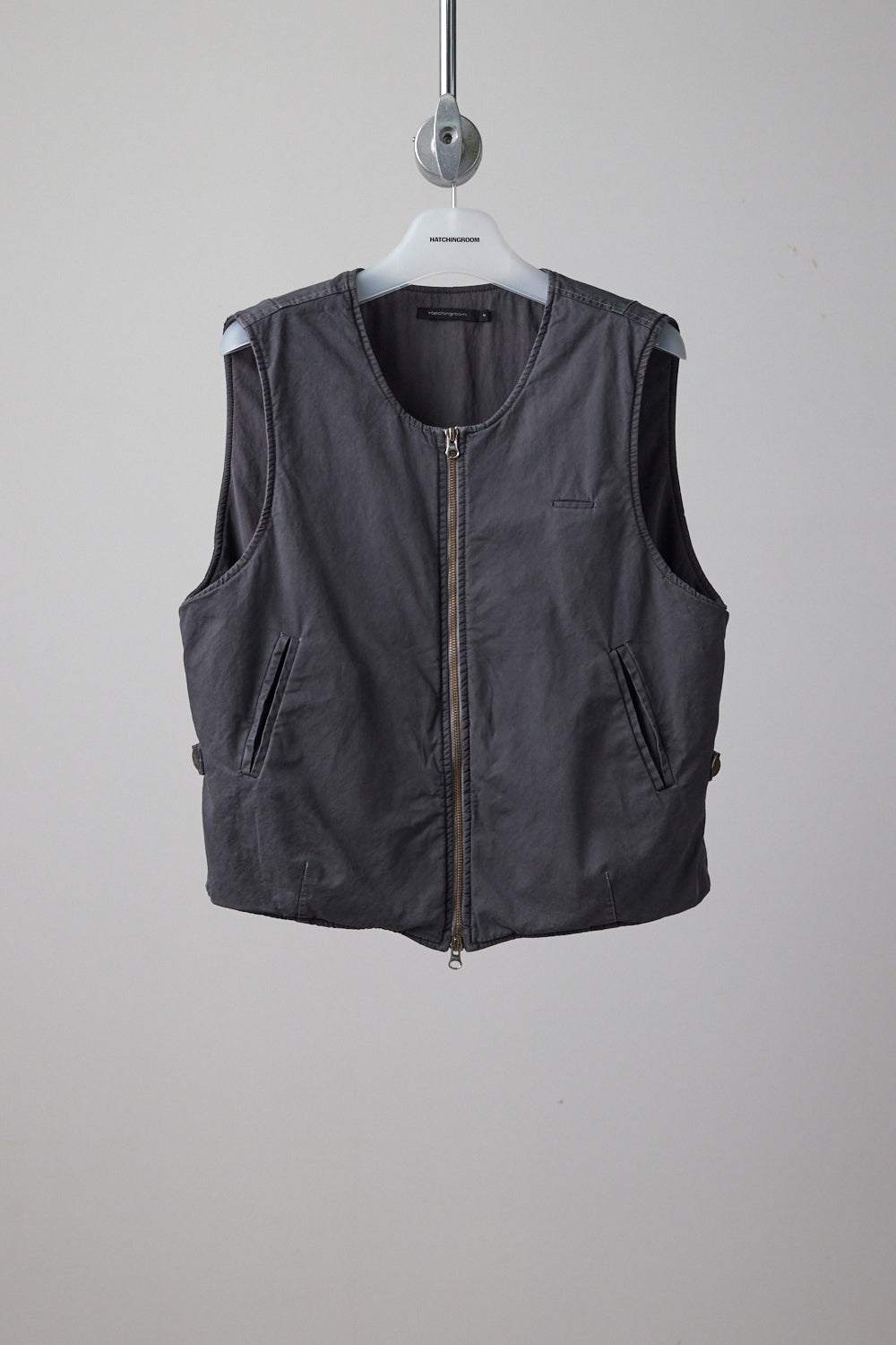 Hatchingroom - VTG Layering Vest Dyed (Grey) product image 1 | TRAB K-Fashion Australia