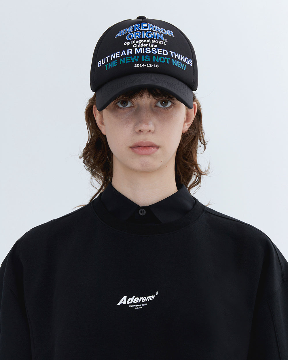 Ader Error - Og; Diagonal @1221 (Noir) product image 5 | TRAB K-Fashion Australia