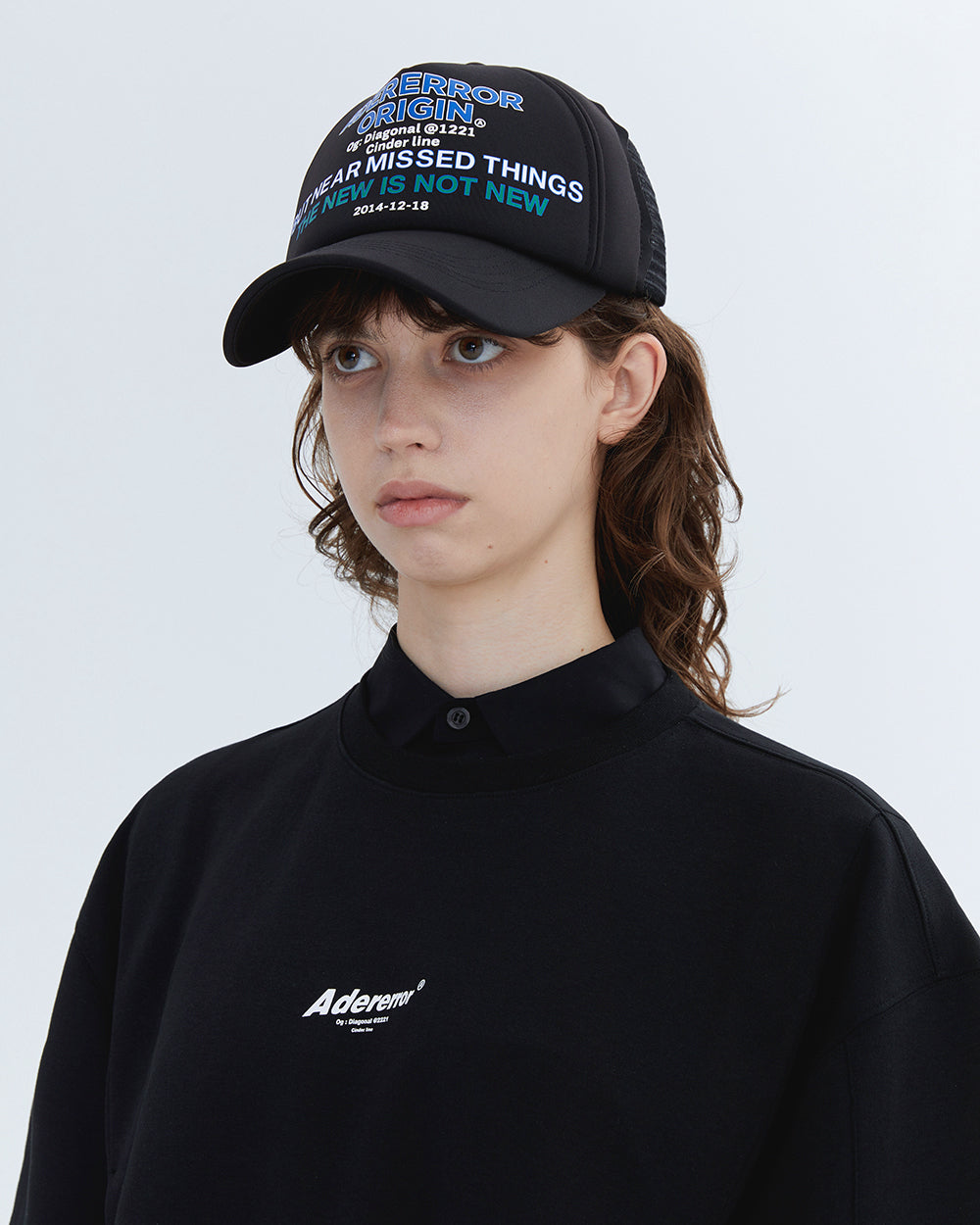 Ader Error - Og; Diagonal @1221 (Noir) product image 6 | TRAB K-Fashion Australia