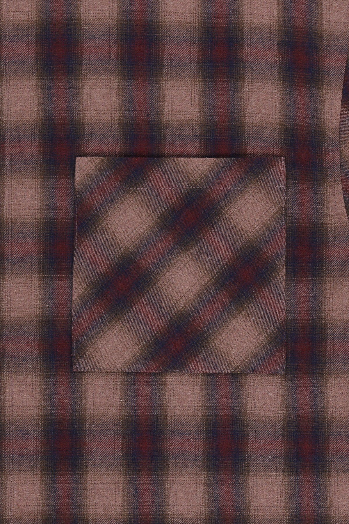 Matin Kim - Paint Effect Flannel Check Shirt (Indian Pink) product image 4 | TRAB K-Fashion Australia