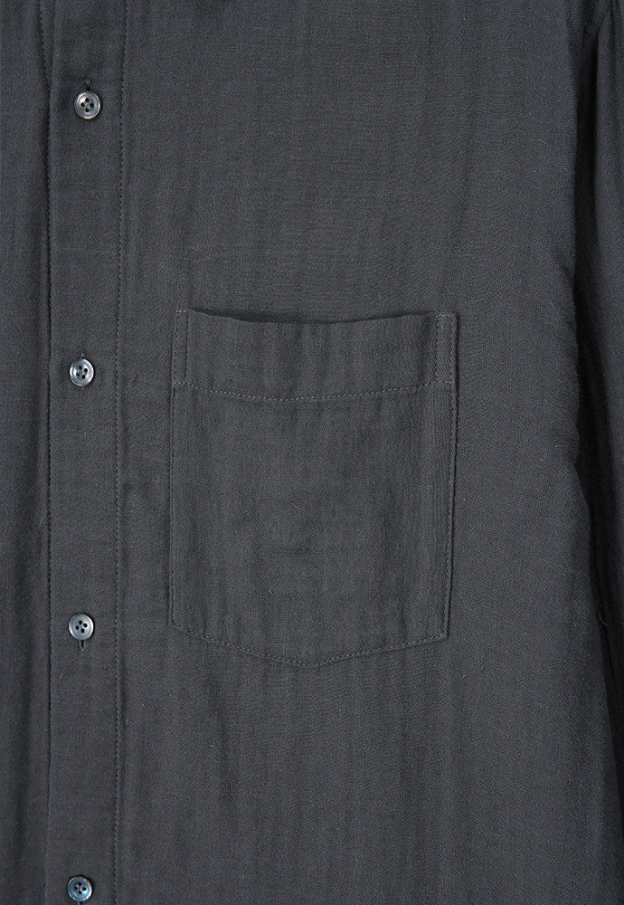 Art if acts - Washed Gauze Shirt (Charcoal) product image 6 | TRAB K-Fashion Australia