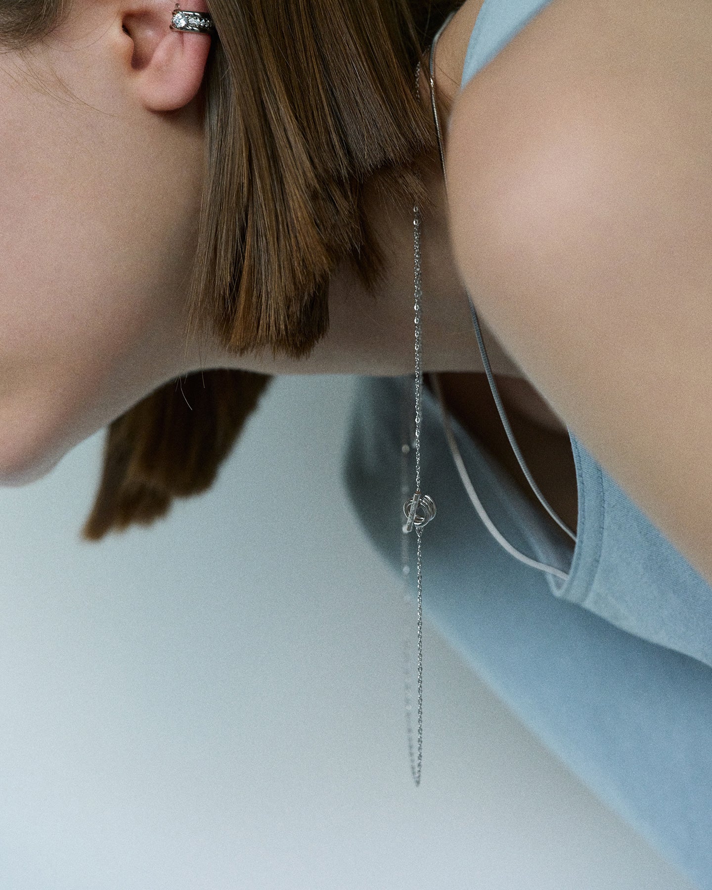 Numbering - Coil Toggle Long Necklace #8704 product image 1 | TRAB K-Fashion Australia