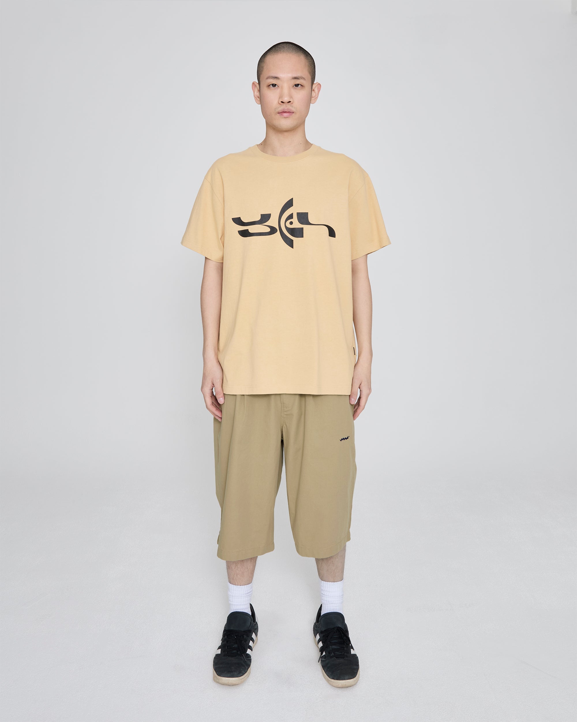 yeseyesee - Sn-Wide Shorts (Dark Beige) product image 7 | TRAB K-Fashion Australia