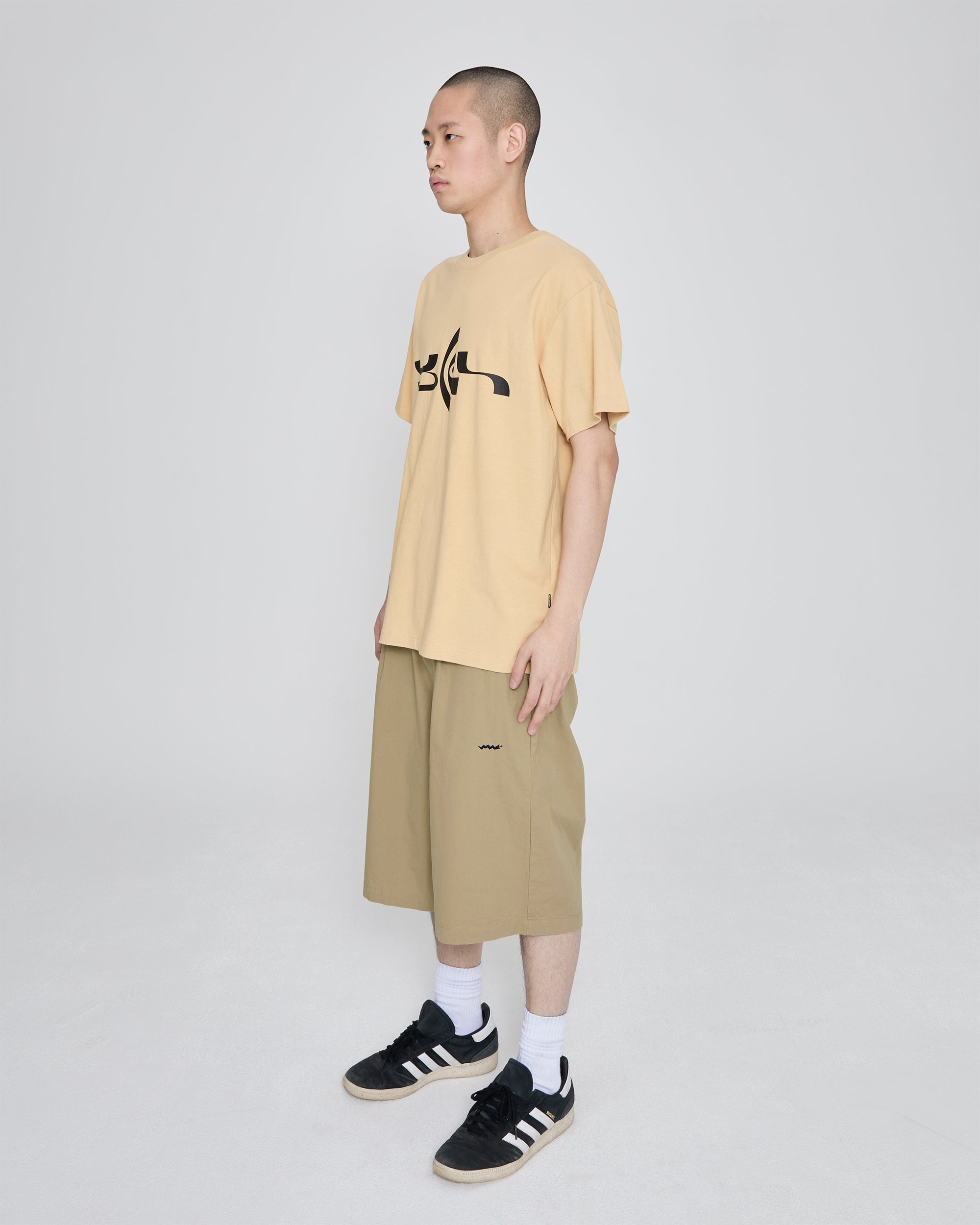yeseyesee - Sn-Wide Shorts (Dark Beige) product image 8 | TRAB K-Fashion Australia