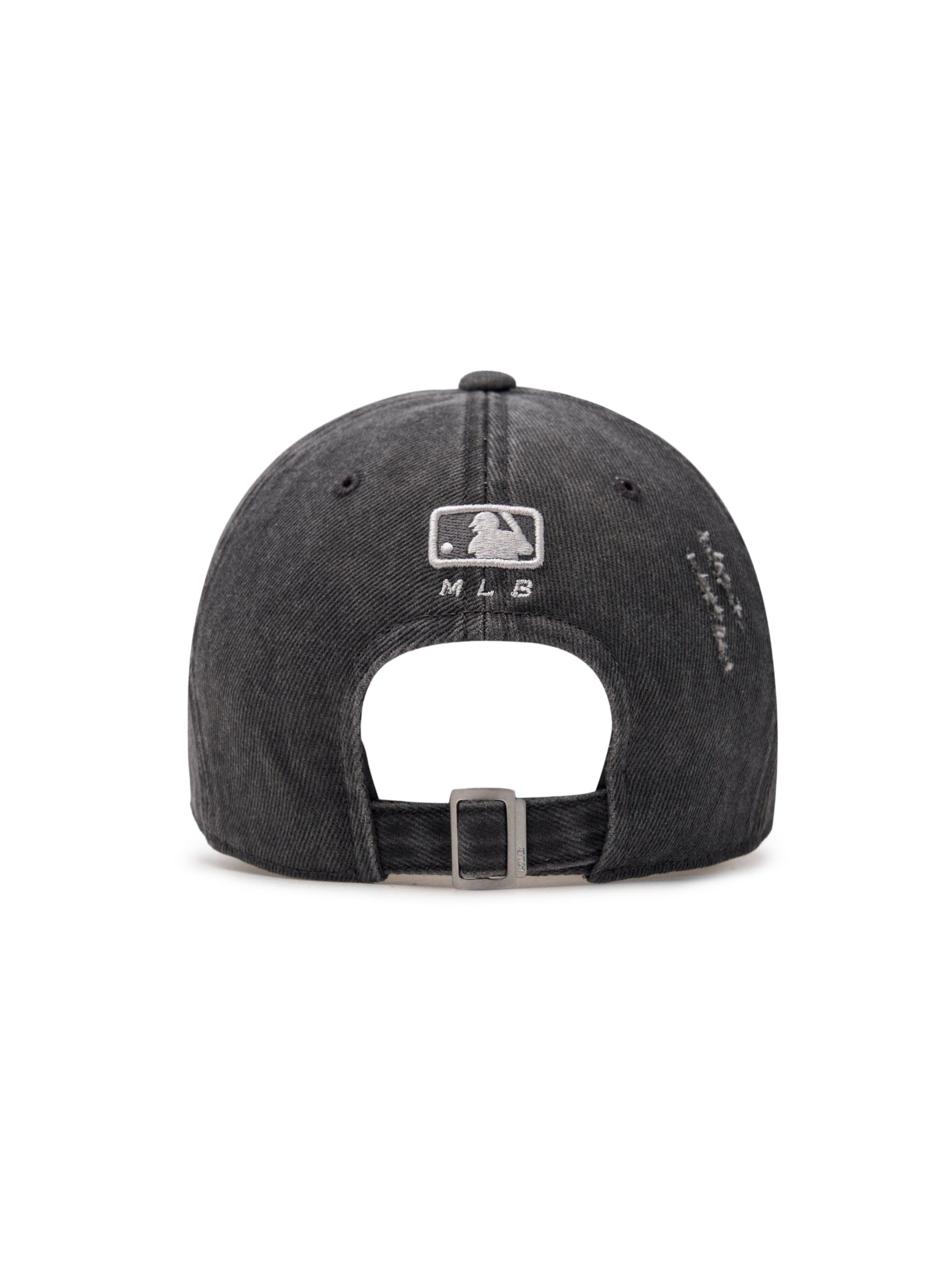 MLB Korea - MLB Damage Washing Unstructured Ball Cap New York Yankees (Dark Gray) product image 8 | TRAB K-Fashion Australia