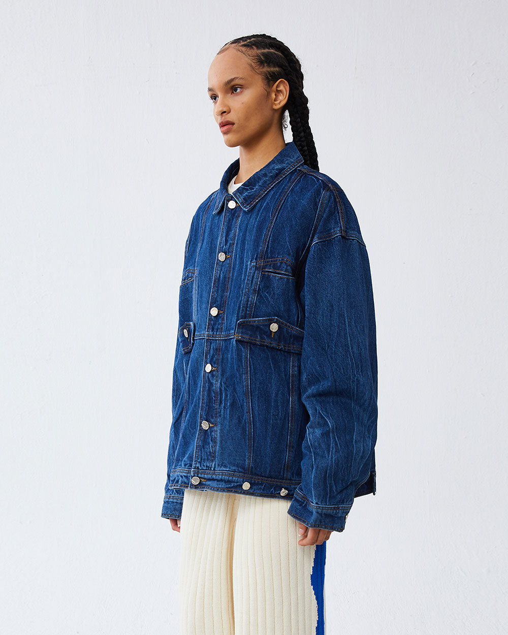 Ader Error - Ash line jacket (Blue) product image 2 | TRAB K-Fashion Australia