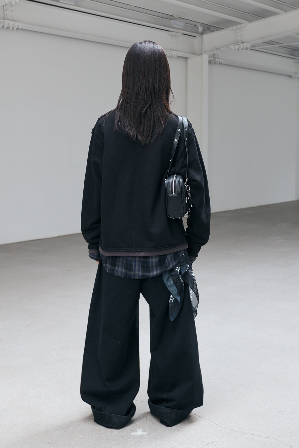 Hatchingroom - Ringer Cardigan (Black) product image 8 | TRAB K-Fashion Australia