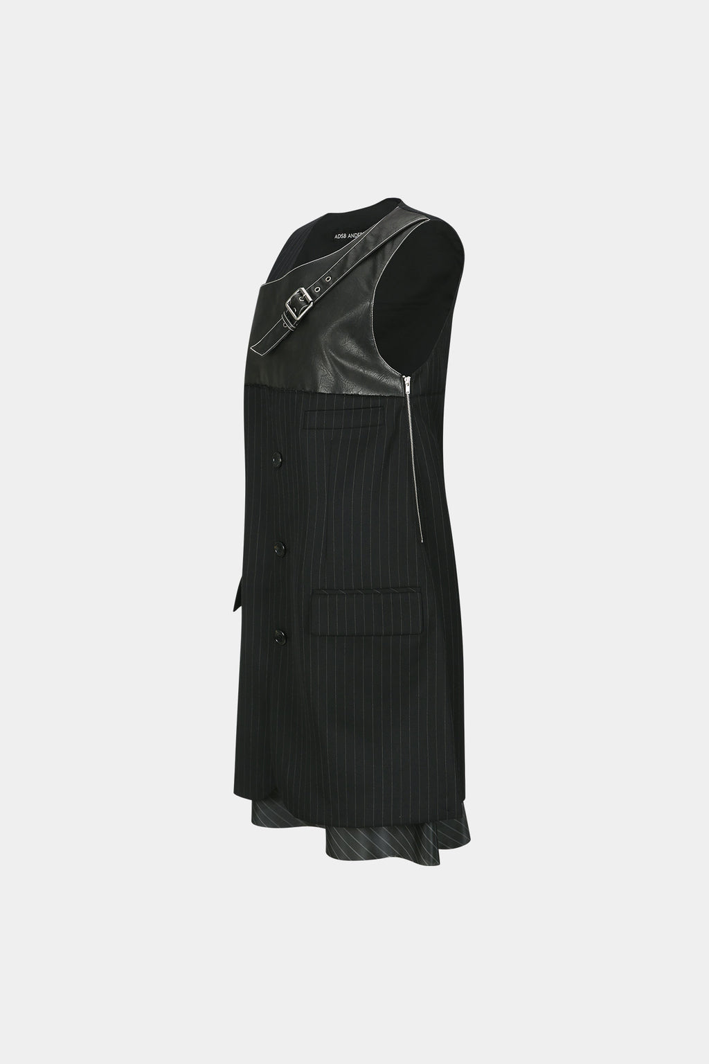 Andersson Bell - Blazer Cut Sleeveless Dress (Black) product image 10 | TRAB K-Fashion Australia