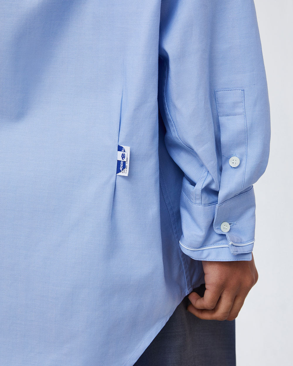 Ader Error - Twin heart logo shirt (Sky blue) product image 9 | TRAB K-Fashion Australia