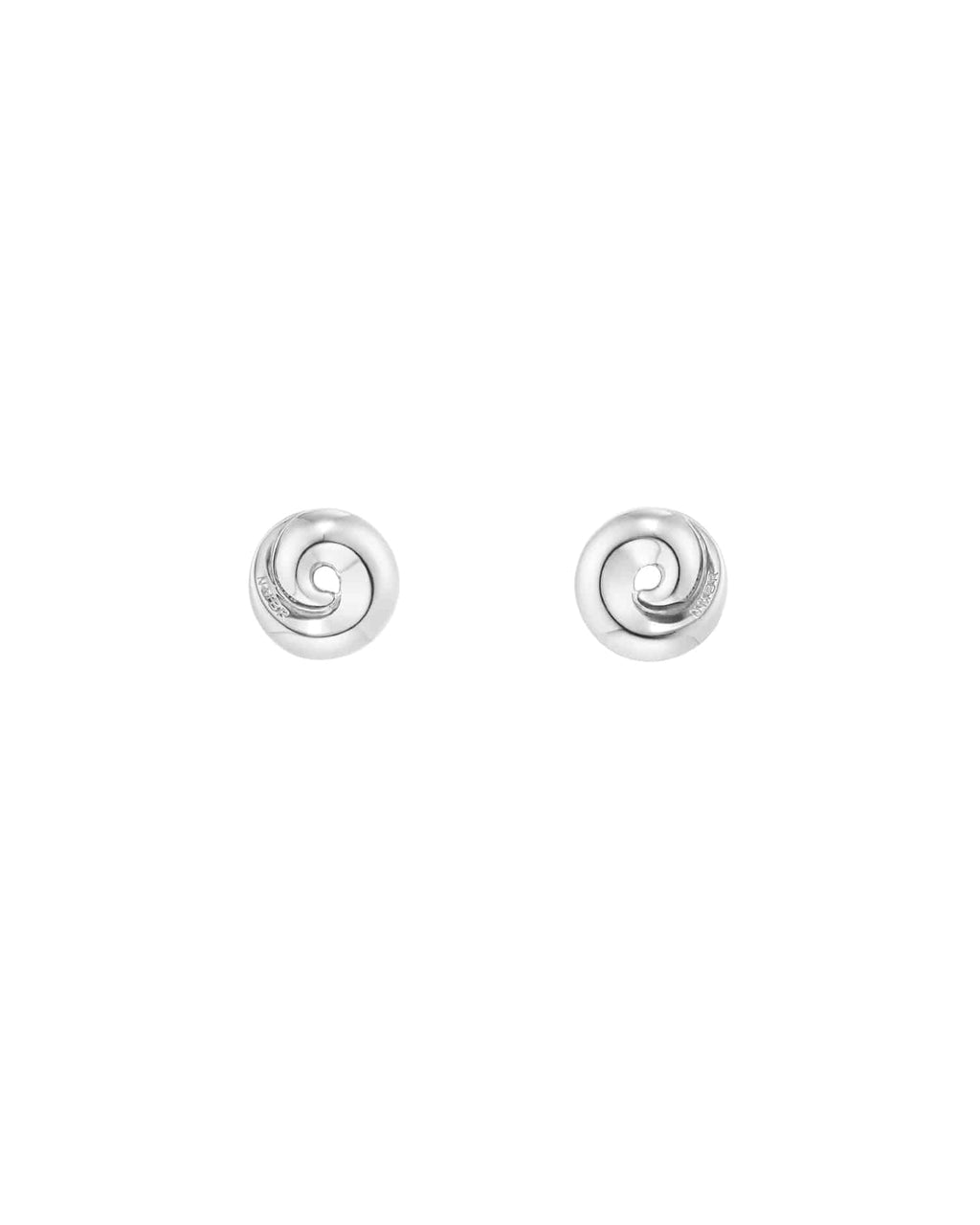Numbering - Swirl Stud Earrings #5202 product image 7 | TRAB K-Fashion Australia