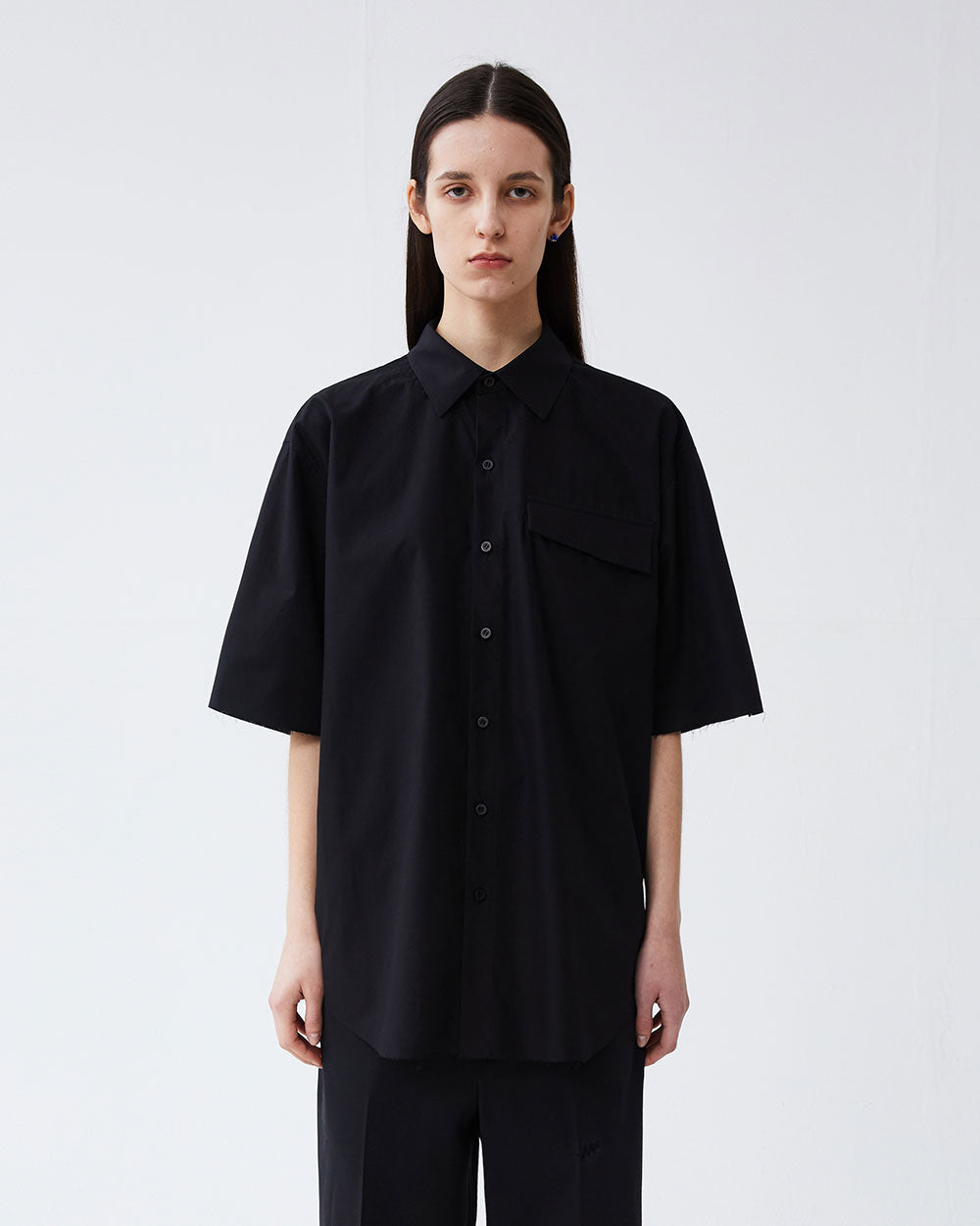 Ader Error - Merc shirt (Noir) product image 1 | TRAB K-Fashion Australia