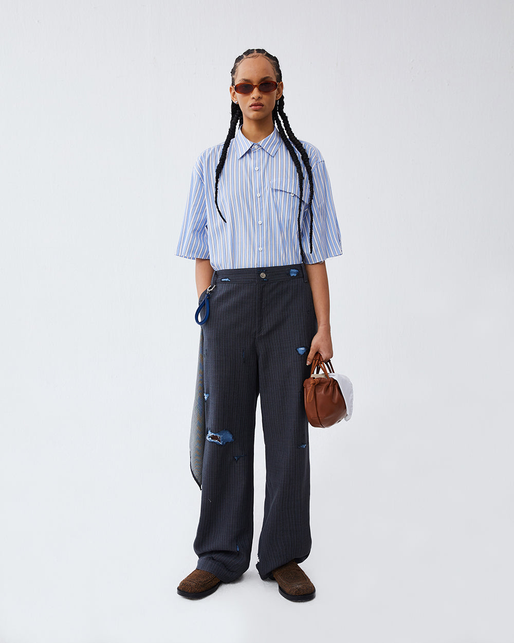 Ader Error - Merc shirt (Stripe) product image 4 | TRAB K-Fashion Australia