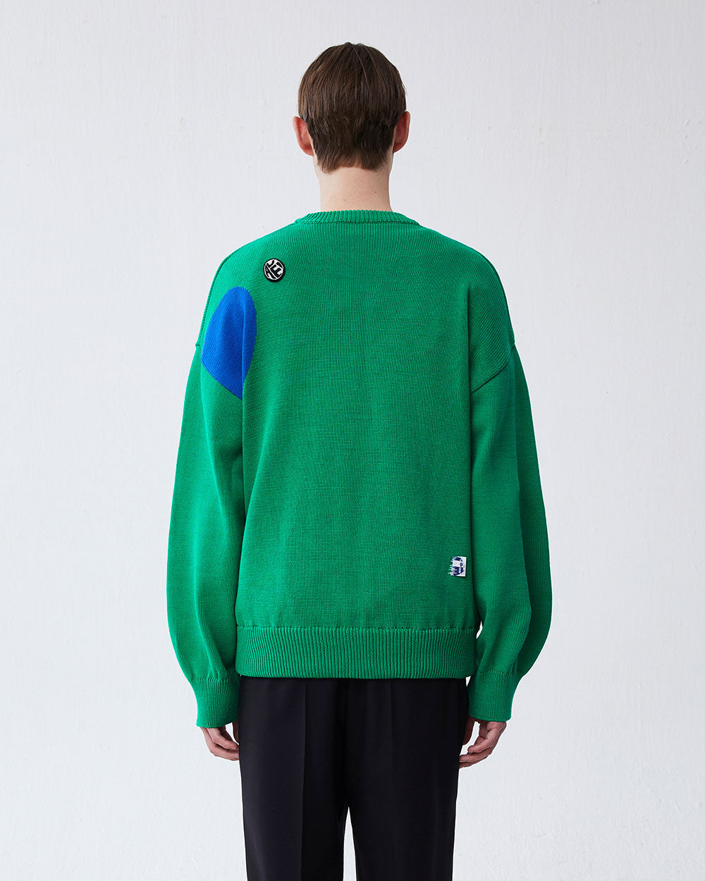 Ader Error - Twin heart logo knit (Green) product image 3 | TRAB K-Fashion Australia