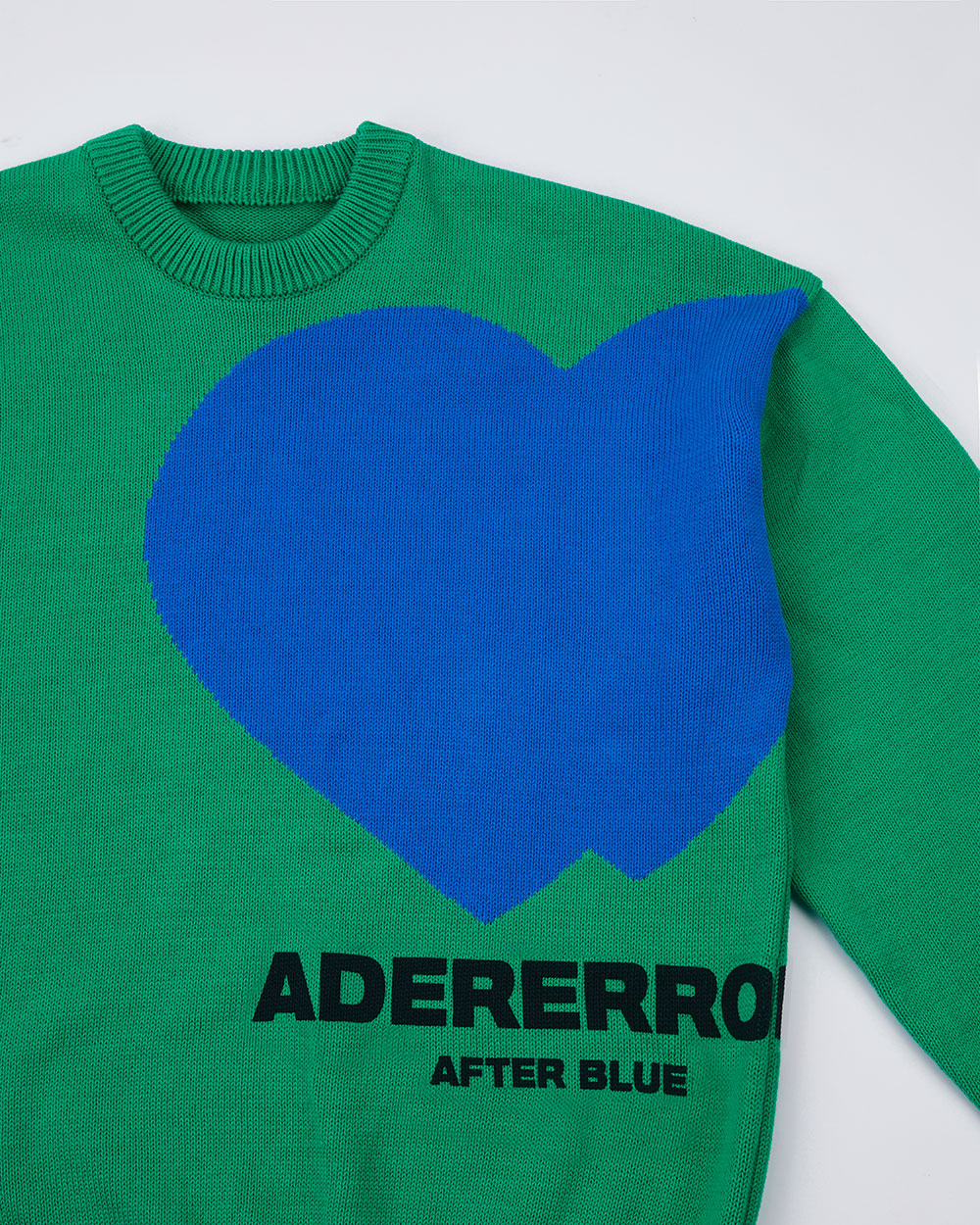 Ader Error - Twin heart logo knit (Green) product image 6 | TRAB K-Fashion Australia