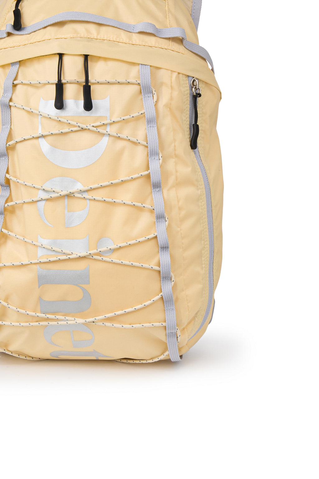 Deinet - Nylon Essential Logo Backpack (Light Yellow) product image 5 | TRAB K-Fashion Australia