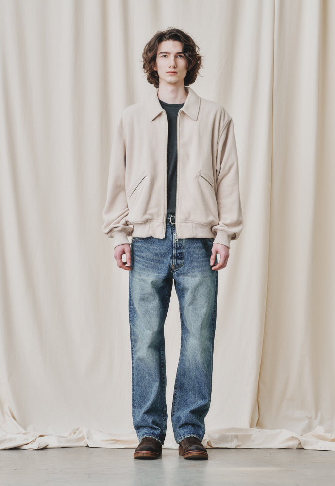 Art if acts - 70's Vintage Racing Fleece Jacket (Dove) product image 3 | TRAB K-Fashion Australia