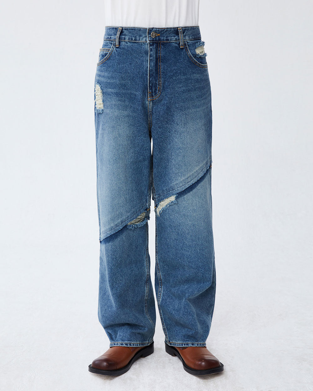 Ader Error - Stami jeans (Blue) product image 1 | TRAB K-Fashion Australia