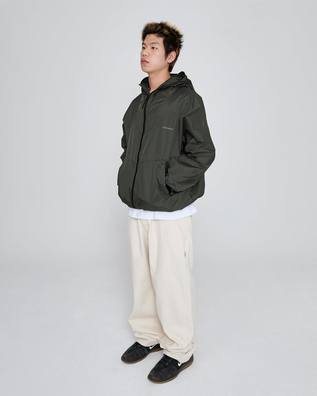 yeseyesee - Equip Windbreaker (Charcoal) product image 8 | TRAB K-Fashion Australia