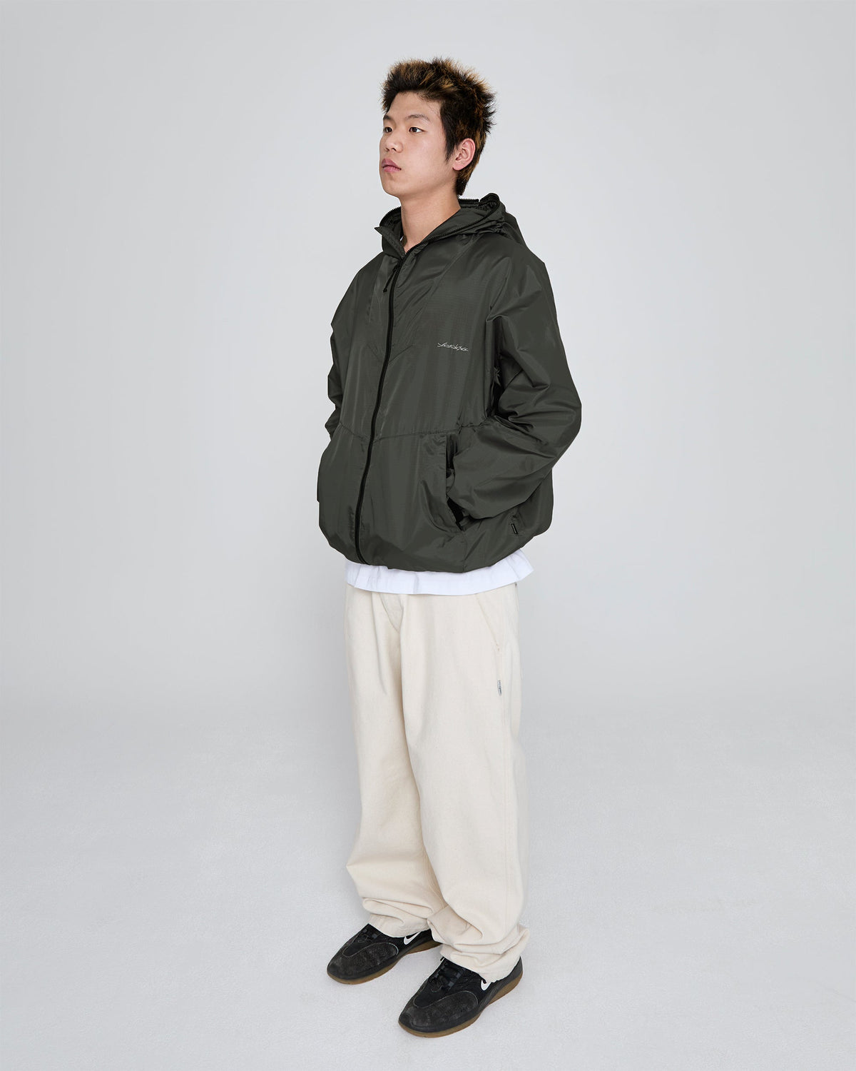 yeseyesee - Equip Windbreaker (Charcoal) product image 8 | TRAB K-Fashion Australia