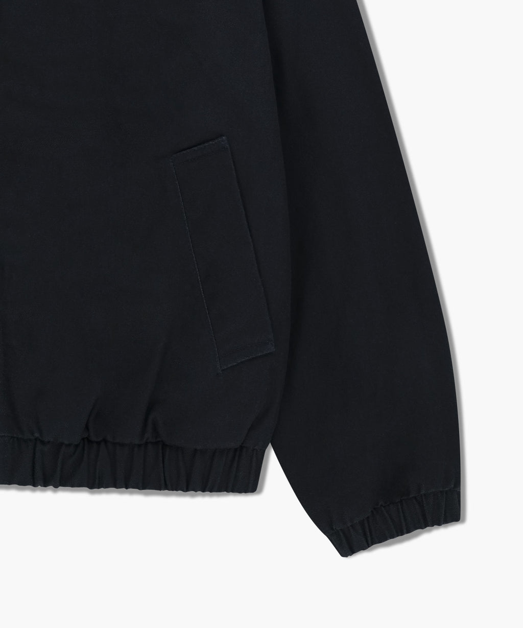 Marithe & Francois Girbaud - Graphic Embroidery Cotton Bomber Jacket (Navy) product image 11 | TRAB K-Fashion Australia